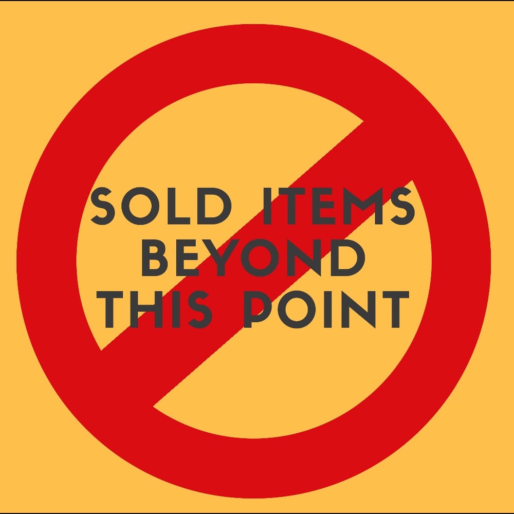 🚫Sold items going forward